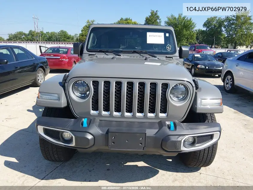 2023 Jeep Wrangler 4Xe Sahara 4X4 VIN: 1C4JJXP66PW702979 Lot: 45569381