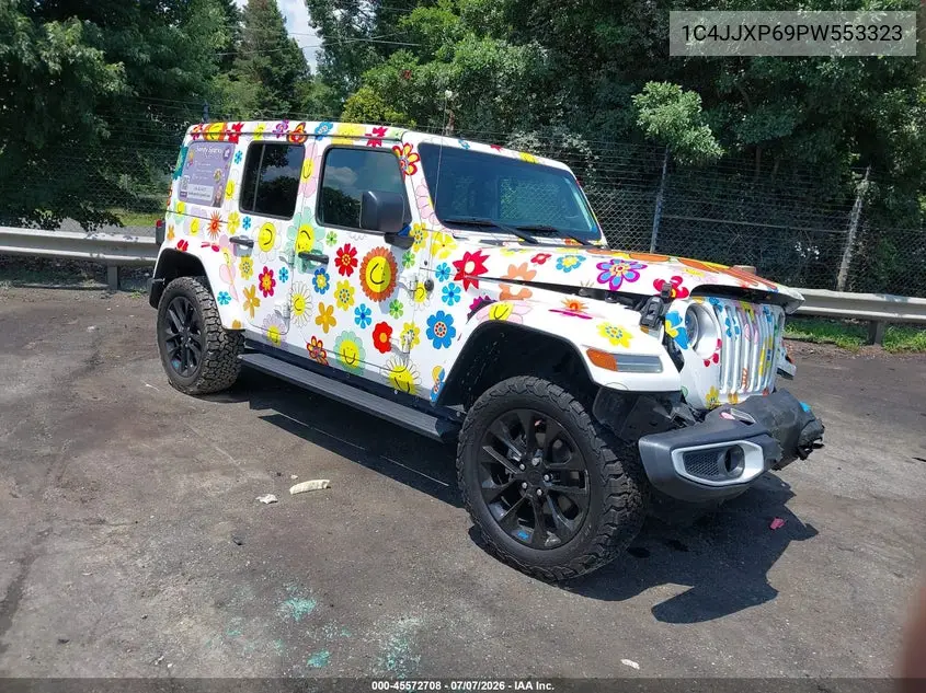 2023 Jeep Wrangler 4Xe Sahara 4X4 VIN: 1C4JJXP69PW553323 Lot: 45572708