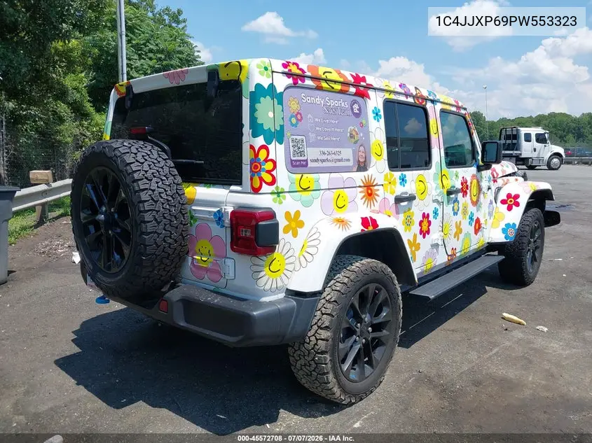 2023 Jeep Wrangler 4Xe Sahara 4X4 VIN: 1C4JJXP69PW553323 Lot: 45572708