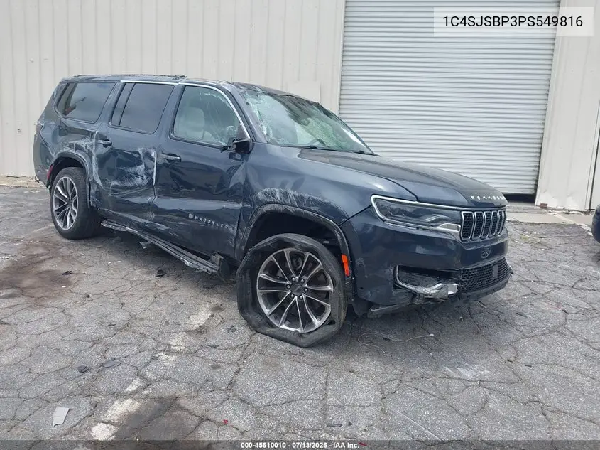 2023 Jeep Wagoneer L Series Ii 4X4 VIN: 1C4SJSBP3PS549816 Lot: 45610010