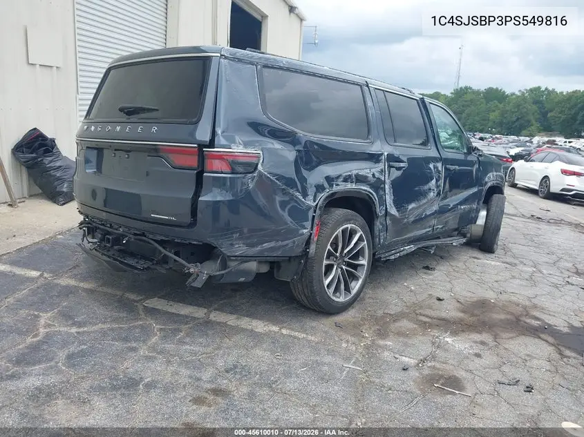 2023 Jeep Wagoneer L Series Ii 4X4 VIN: 1C4SJSBP3PS549816 Lot: 45610010