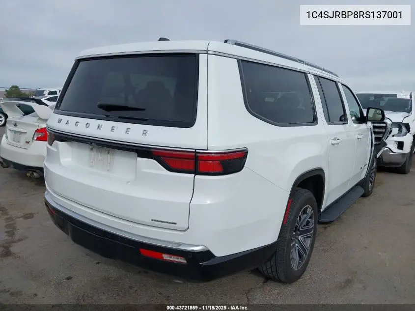 1C4SJRBP8RS137001 2024 Jeep Wagoneer L Series Ii 4X2