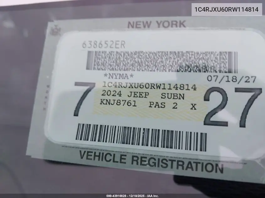 1C4RJXU60RW114814 2024 Jeep Wrangler 4Xe Summit 4Xe
