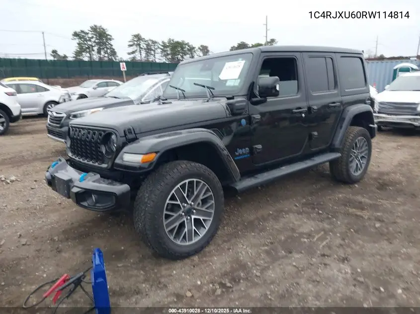 1C4RJXU60RW114814 2024 Jeep Wrangler 4Xe Summit 4Xe