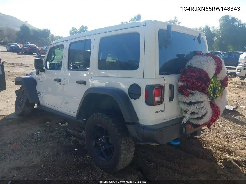 1C4RJXN65RW148343 2024 Jeep Wrangler 4Xe Willys 4Xe
