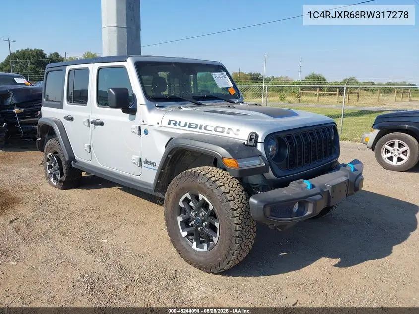 1C4RJXR68RW317278 2024 Jeep Wrangler 4Xe Rubicon 4Xe