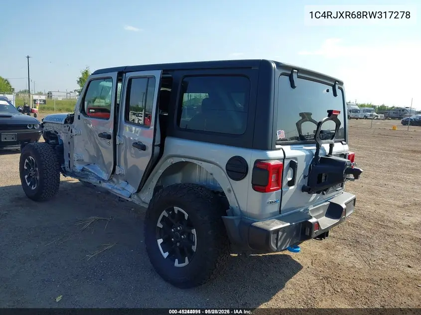 1C4RJXR68RW317278 2024 Jeep Wrangler 4Xe Rubicon 4Xe