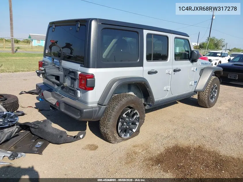 1C4RJXR68RW317278 2024 Jeep Wrangler 4Xe Rubicon 4Xe