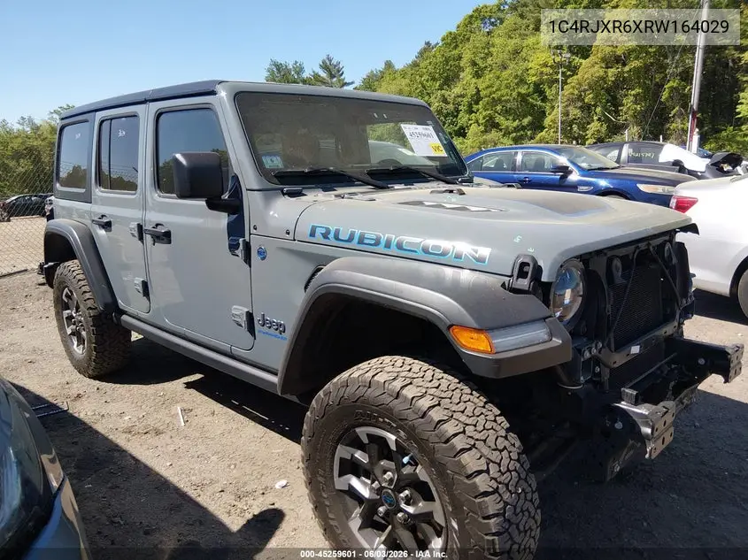 2024 Jeep Wrangler 4Xe Rubicon 4Xe VIN: 1C4RJXR6XRW164029 Lot: 45259601