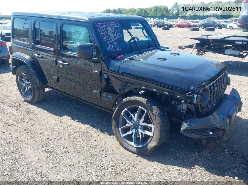 2024 Jeep Wrangler 4Xe Sport S 4Xe VIN: 1C4RJXN61RW202611 Lot: 45277585