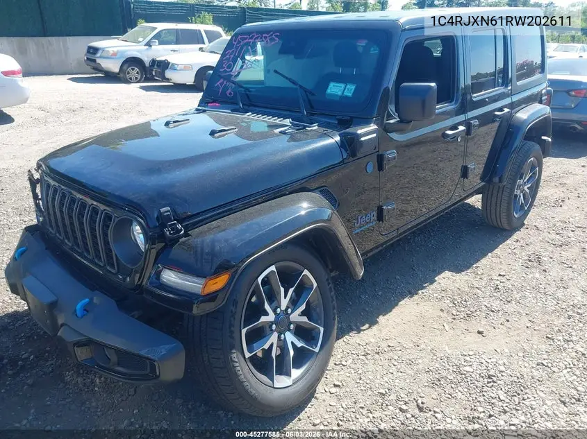 2024 Jeep Wrangler 4Xe Sport S 4Xe VIN: 1C4RJXN61RW202611 Lot: 45277585