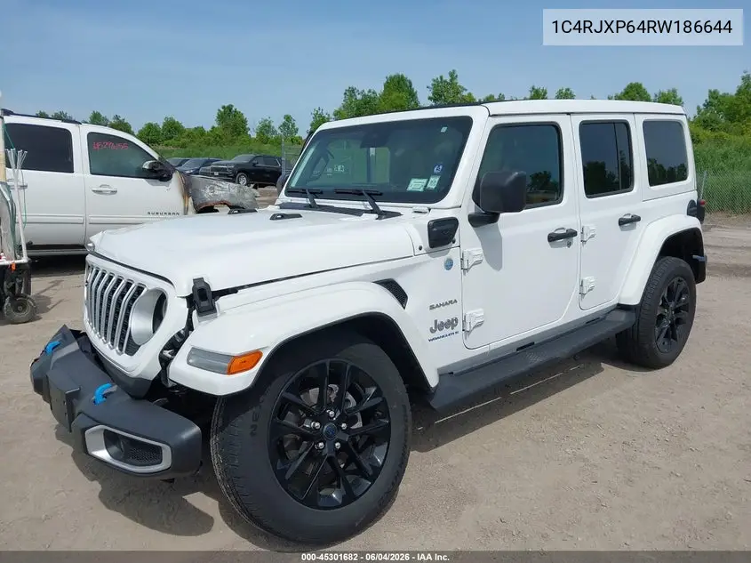 2024 Jeep Wrangler 4Xe Sahara 4Xe VIN: 1C4RJXP64RW186644 Lot: 45301682