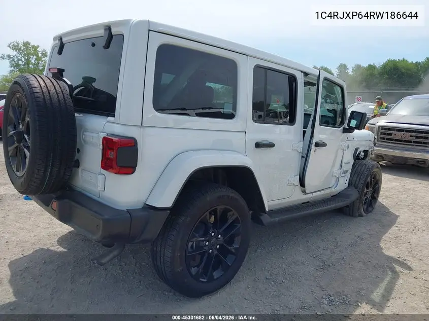 2024 Jeep Wrangler 4Xe Sahara 4Xe VIN: 1C4RJXP64RW186644 Lot: 45301682