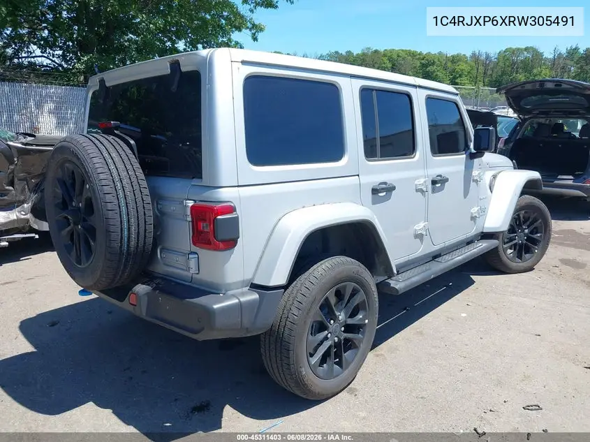 2024 Jeep Wrangler 4Xe Sahara 4Xe VIN: 1C4RJXP6XRW305491 Lot: 45311403