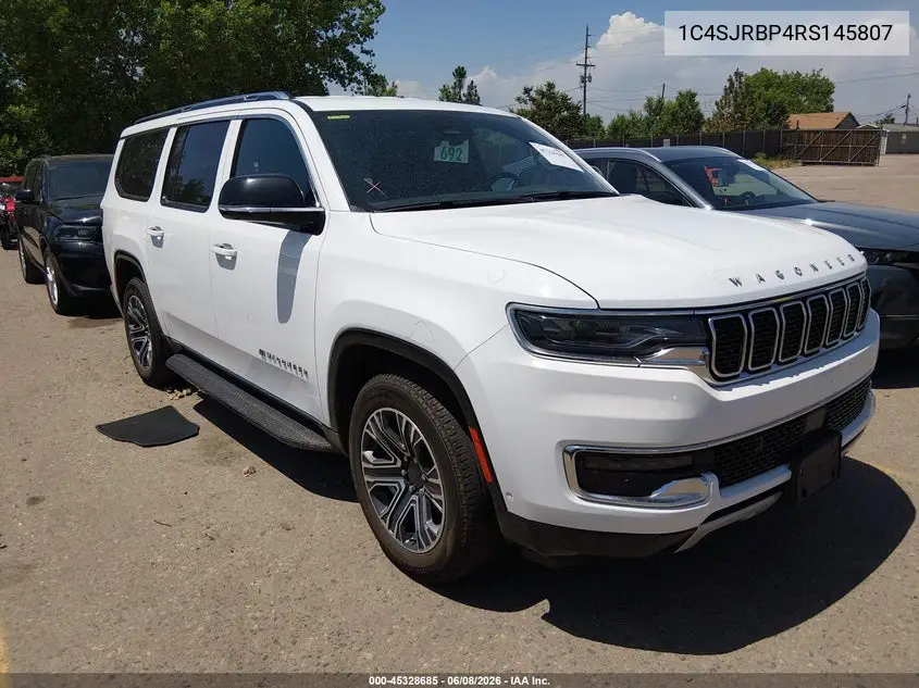 2024 Jeep Wagoneer L Series Ii VIN: 1C4SJRBP4RS145807 Lot: 45328685
