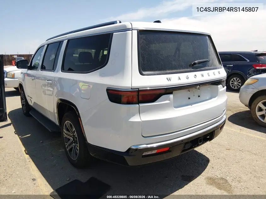 2024 Jeep Wagoneer L Series Ii VIN: 1C4SJRBP4RS145807 Lot: 45328685
