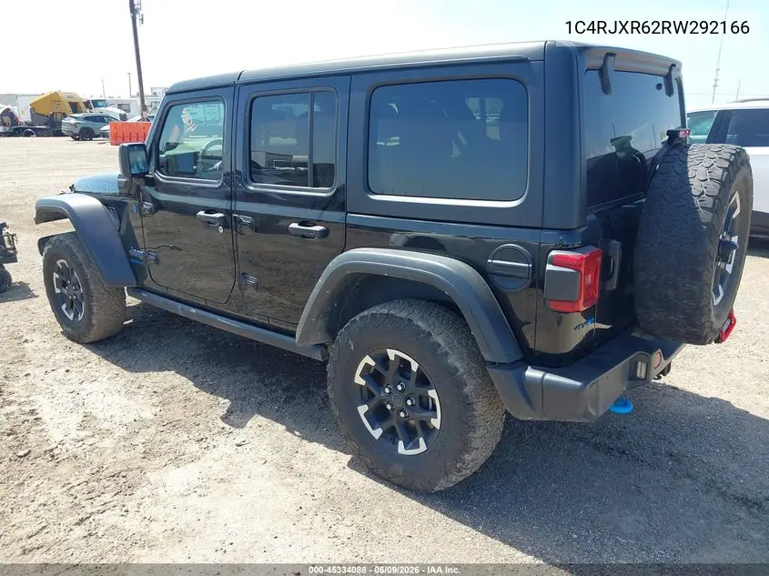 2024 Jeep Wrangler 4Xe Rubicon 4Xe VIN: 1C4RJXR62RW292166 Lot: 45334088