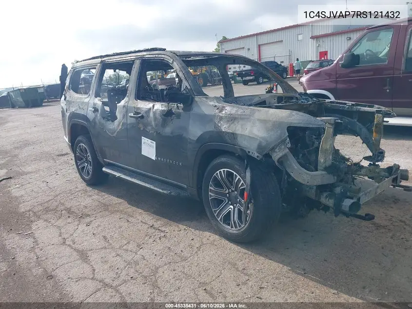 2024 Jeep Wagoneer Series I 4X4 VIN: 1C4SJVAP7RS121432 Lot: 45335431