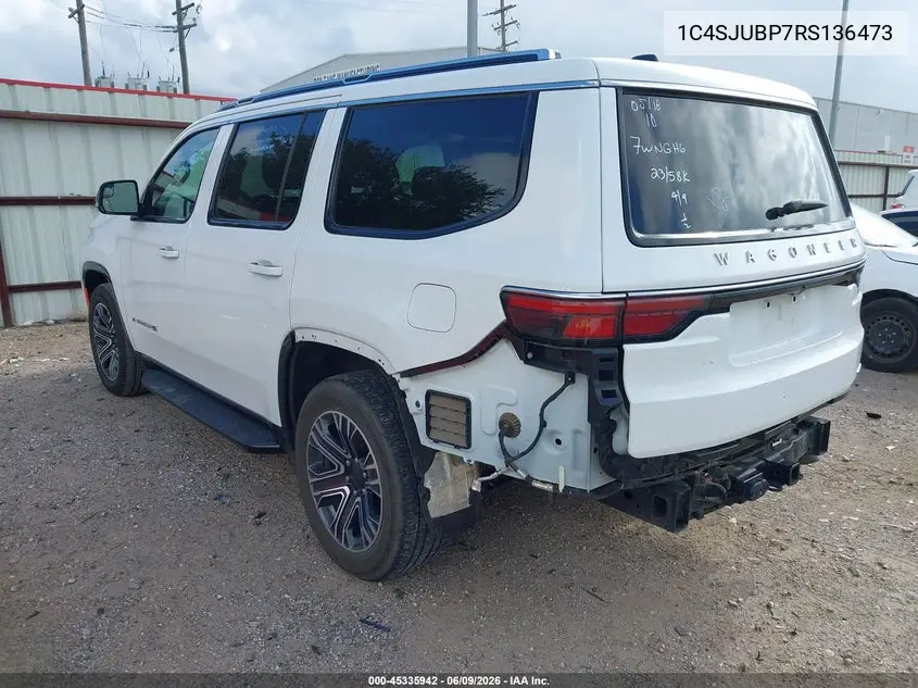 2024 Jeep Wagoneer Series Ii 4X2 VIN: 1C4SJUBP7RS136473 Lot: 45335942