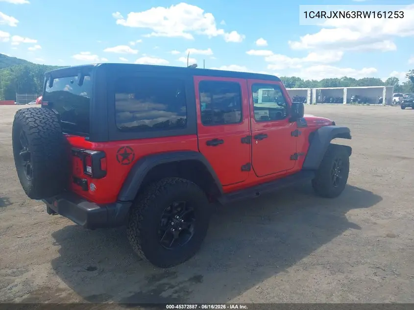 2024 Jeep Wrangler 4Xe Willys 4Xe VIN: 1C4RJXN63RW161253 Lot: 45372887