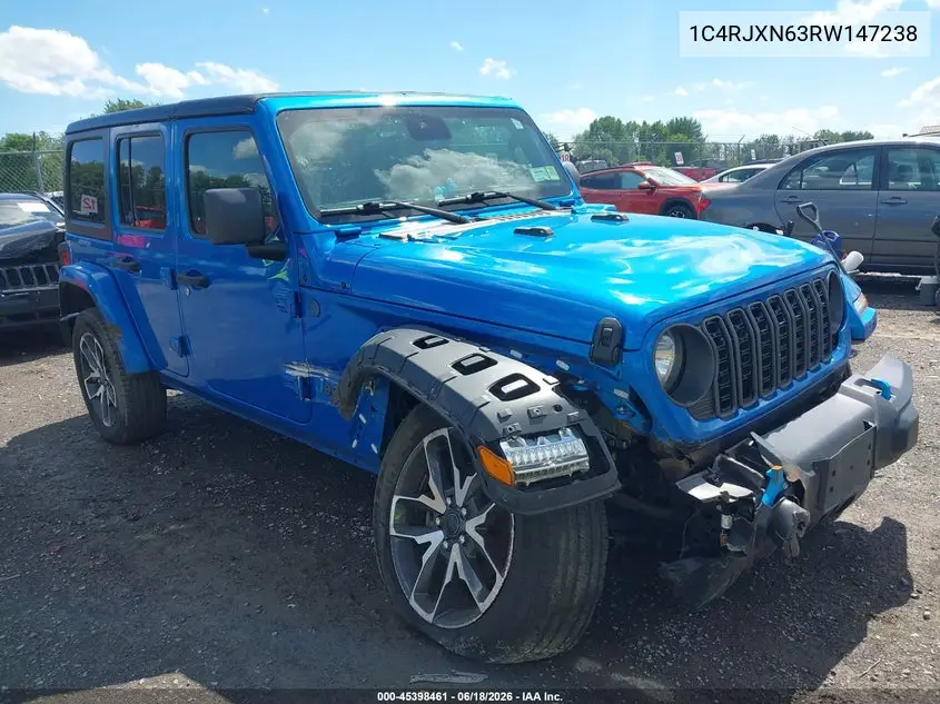 2024 Jeep Wrangler 4Xe Sport S 4Xe VIN: 1C4RJXN63RW147238 Lot: 45398461