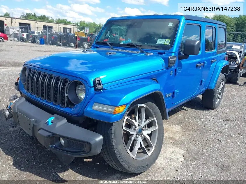 2024 Jeep Wrangler 4Xe Sport S 4Xe VIN: 1C4RJXN63RW147238 Lot: 45398461
