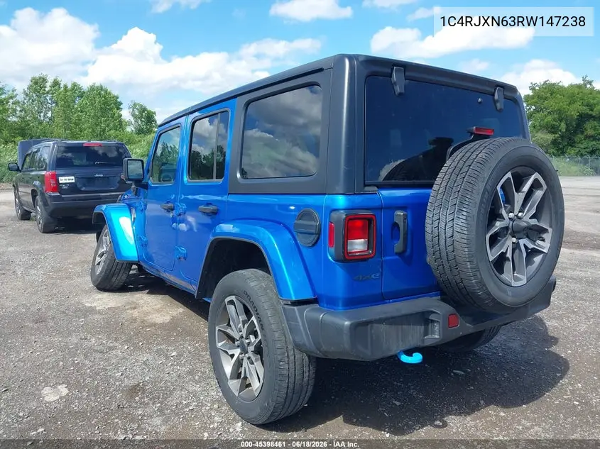 2024 Jeep Wrangler 4Xe Sport S 4Xe VIN: 1C4RJXN63RW147238 Lot: 45398461
