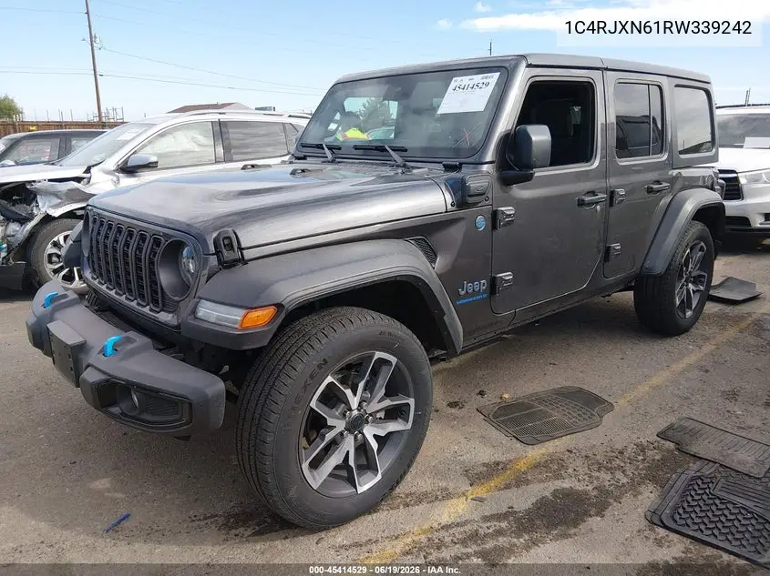 2024 Jeep Wrangler 4Xe Sport S 4Xe VIN: 1C4RJXN61RW339242 Lot: 45414529