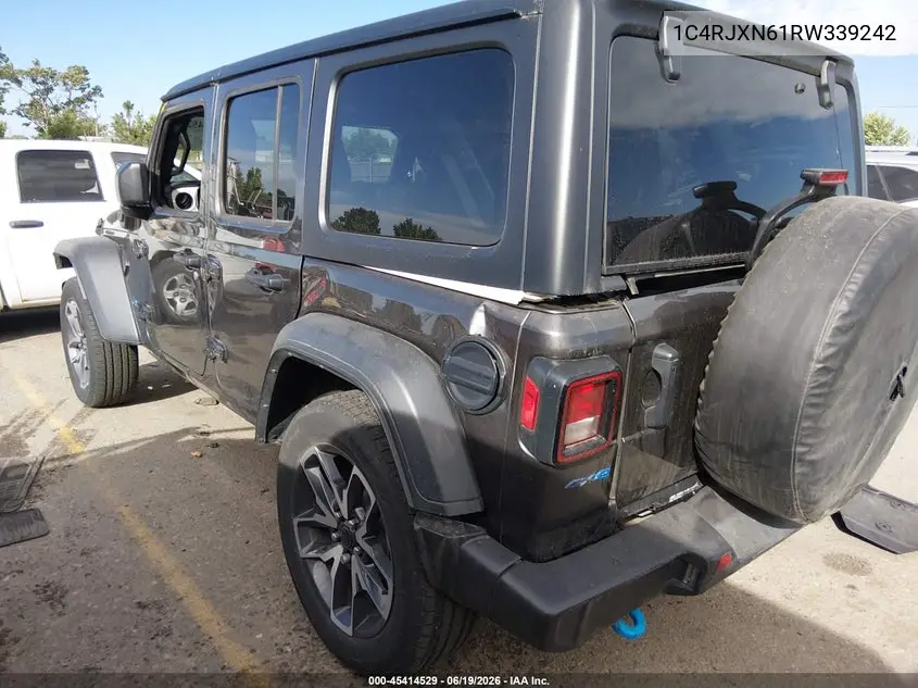 2024 Jeep Wrangler 4Xe Sport S 4Xe VIN: 1C4RJXN61RW339242 Lot: 45414529