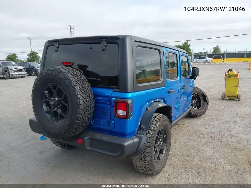 2024 Jeep Wrangler 4Xe Willys 4Xe VIN: 1C4RJXN67RW121046 Lot: 45422305