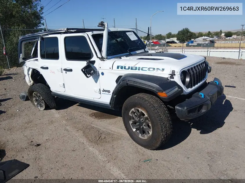 2024 Jeep Wrangler 4Xe Rubicon 4Xe VIN: 1C4RJXR60RW269663 Lot: 45434717