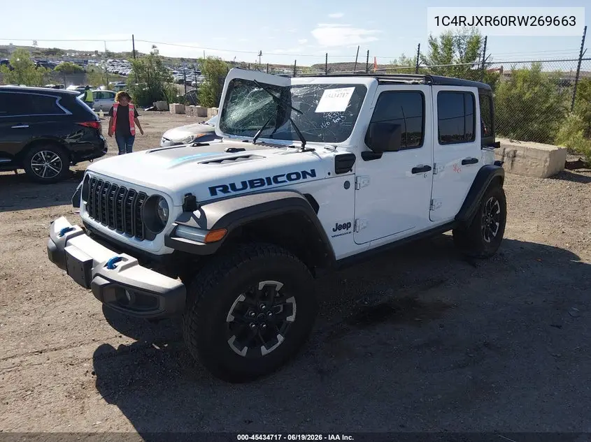 2024 Jeep Wrangler 4Xe Rubicon 4Xe VIN: 1C4RJXR60RW269663 Lot: 45434717