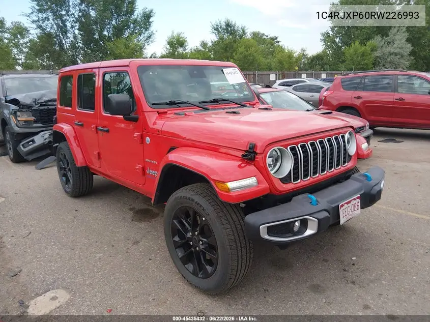 2024 Jeep Wrangler 4Xe Sahara 4Xe VIN: 1C4RJXP60RW226993 Lot: 45435432
