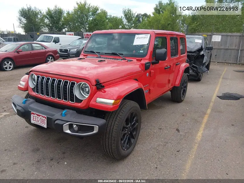 2024 Jeep Wrangler 4Xe Sahara 4Xe VIN: 1C4RJXP60RW226993 Lot: 45435432