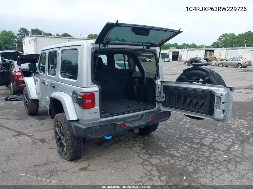 2024 Jeep Wrangler 4Xe Sahara 4Xe VIN: 1C4RJXP63RW229726 Lot: 45449007
