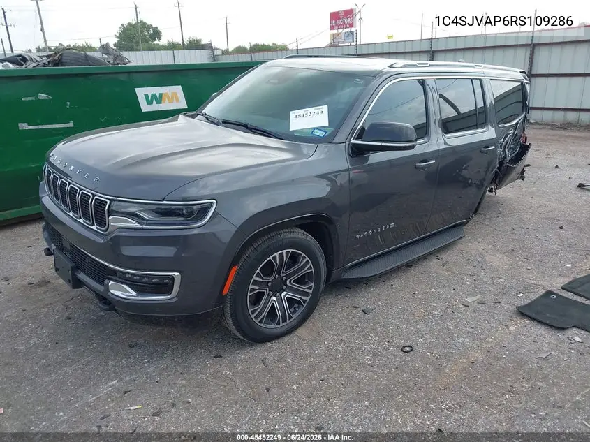 2024 Jeep Wagoneer Series I 4X4 VIN: 1C4SJVAP6RS109286 Lot: 45452249