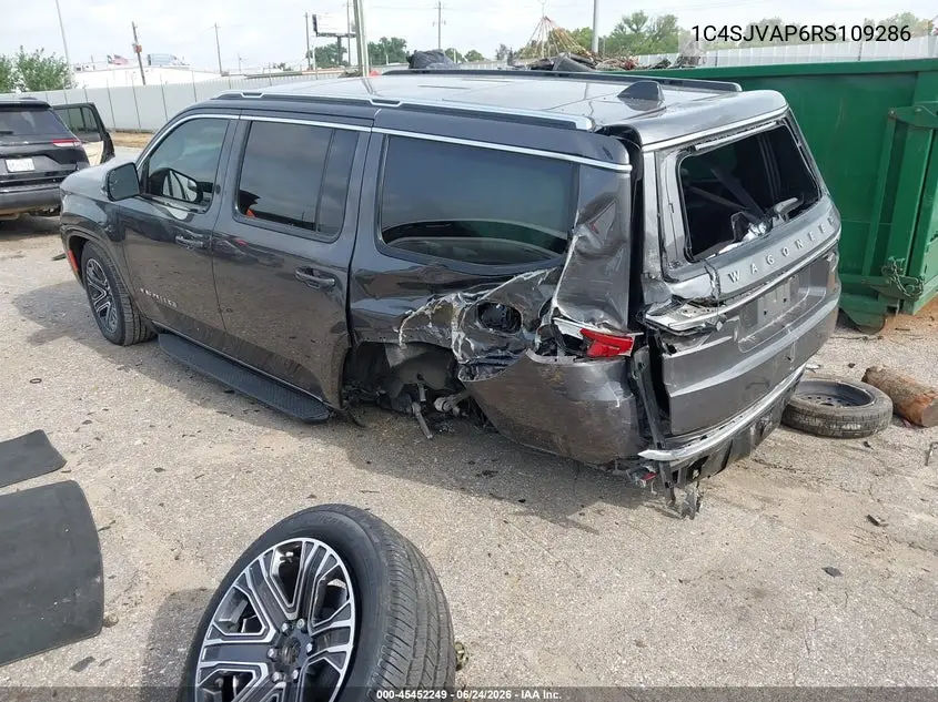 2024 Jeep Wagoneer Series I 4X4 VIN: 1C4SJVAP6RS109286 Lot: 45452249