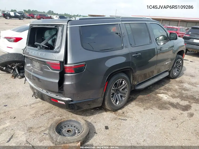 2024 Jeep Wagoneer Series I 4X4 VIN: 1C4SJVAP6RS109286 Lot: 45452249