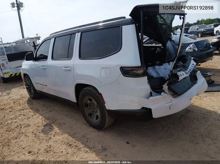 2024 Jeep Grand Wagoneer Series Ii 4X4 VIN: 1C4SJVFP0RS192898 Lot: 45465812