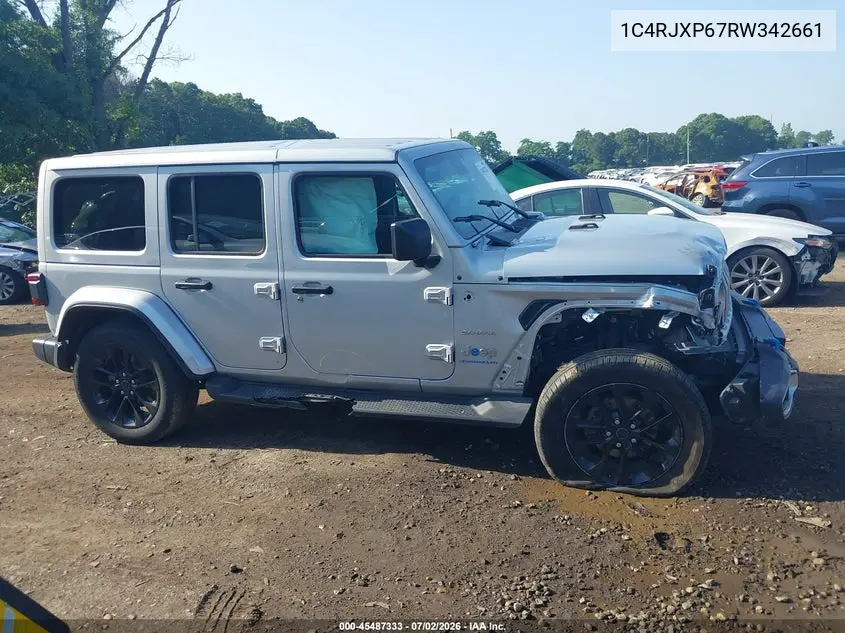 2024 Jeep Wrangler 4Xe Sahara 4Xe VIN: 1C4RJXP67RW342661 Lot: 45487333