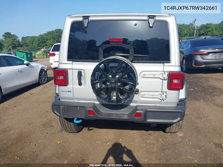 2024 Jeep Wrangler 4Xe Sahara 4Xe VIN: 1C4RJXP67RW342661 Lot: 45487333