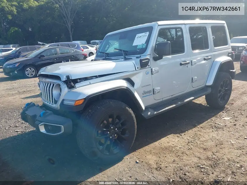 2024 Jeep Wrangler 4Xe Sahara 4Xe VIN: 1C4RJXP67RW342661 Lot: 45487333