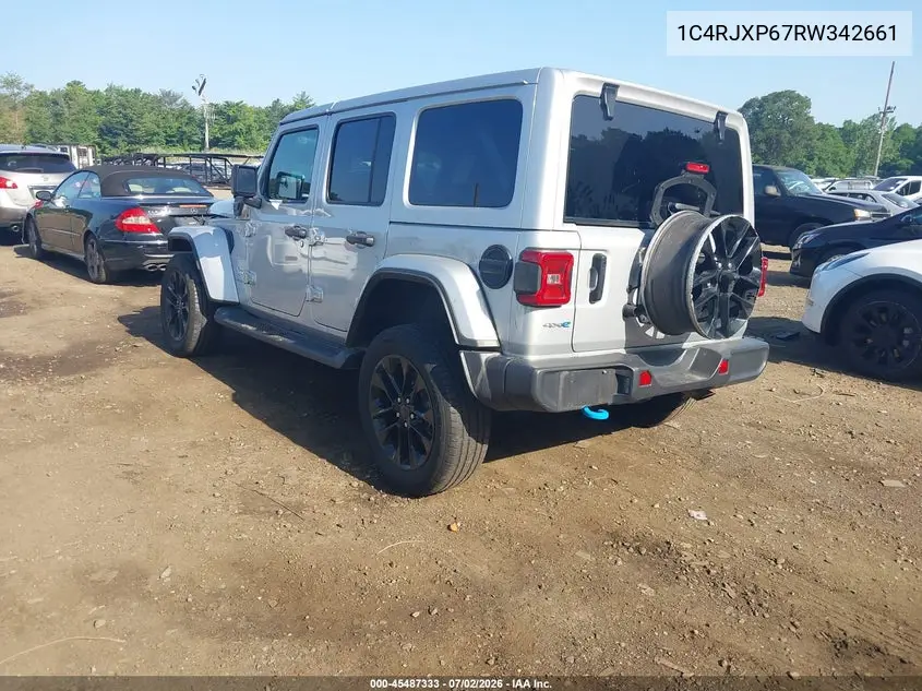 2024 Jeep Wrangler 4Xe Sahara 4Xe VIN: 1C4RJXP67RW342661 Lot: 45487333