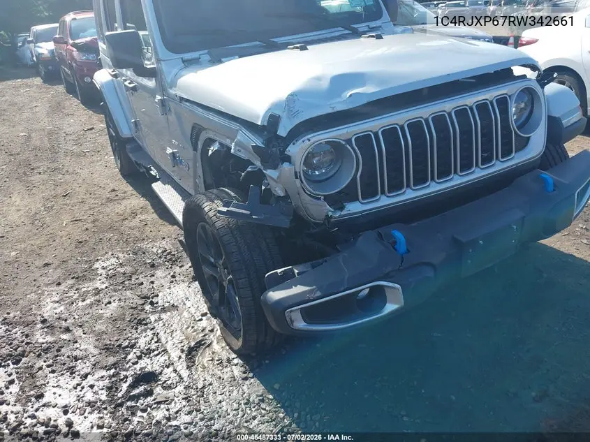 2024 Jeep Wrangler 4Xe Sahara 4Xe VIN: 1C4RJXP67RW342661 Lot: 45487333