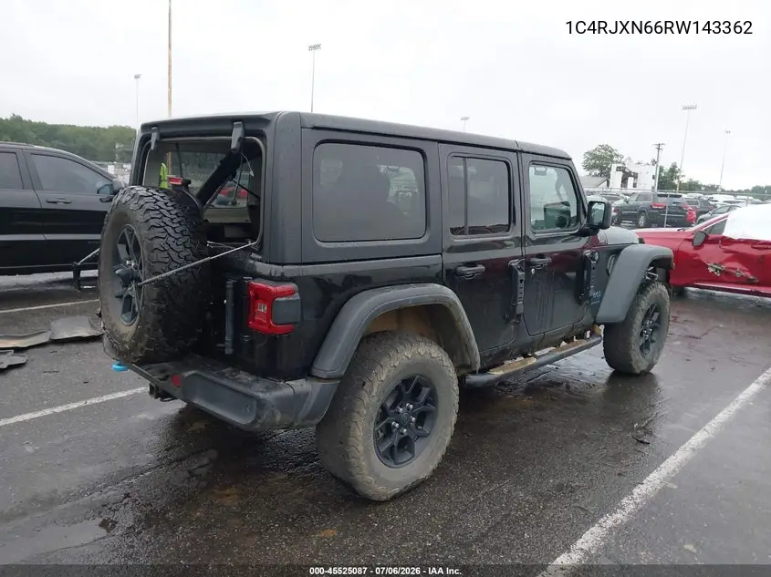 2024 Jeep Wrangler 4Xe Willys 4Xe VIN: 1C4RJXN66RW143362 Lot: 45525087