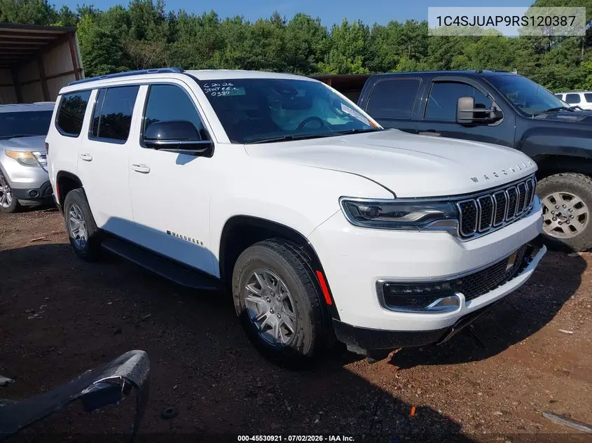2024 Jeep Wagoneer Series I 4X2 VIN: 1C4SJUAP9RS120387 Lot: 45530921