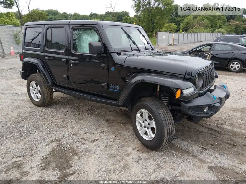 2024 Jeep Wrangler 4Xe Sport S 4Xe VIN: 1C4RJXN6XRW172315 Lot: 45539197