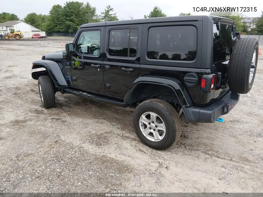 2024 Jeep Wrangler 4Xe Sport S 4Xe VIN: 1C4RJXN6XRW172315 Lot: 45539197