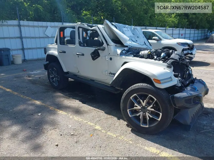 2024 Jeep Wrangler 4Xe Sport S 4Xe VIN: 1C4RJXN67RW204587 Lot: 45542705