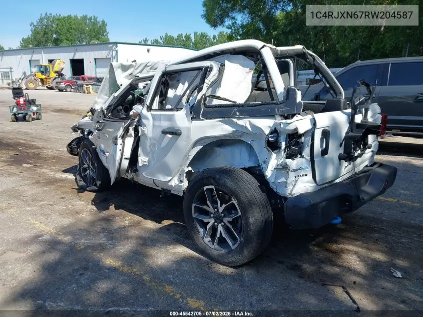 2024 Jeep Wrangler 4Xe Sport S 4Xe VIN: 1C4RJXN67RW204587 Lot: 45542705